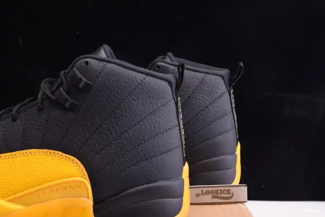 Reps TBK Retro Black 12 Jordan 130690-070 Air University Gold 0506